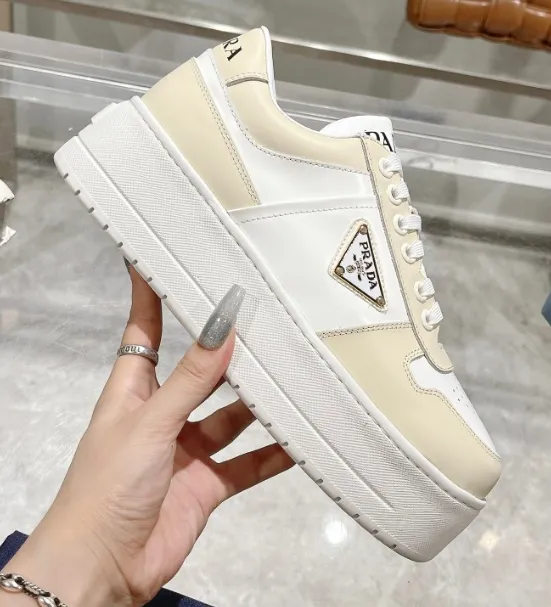 Prada Linea Rossa Trainer Two-Tone White/Beige