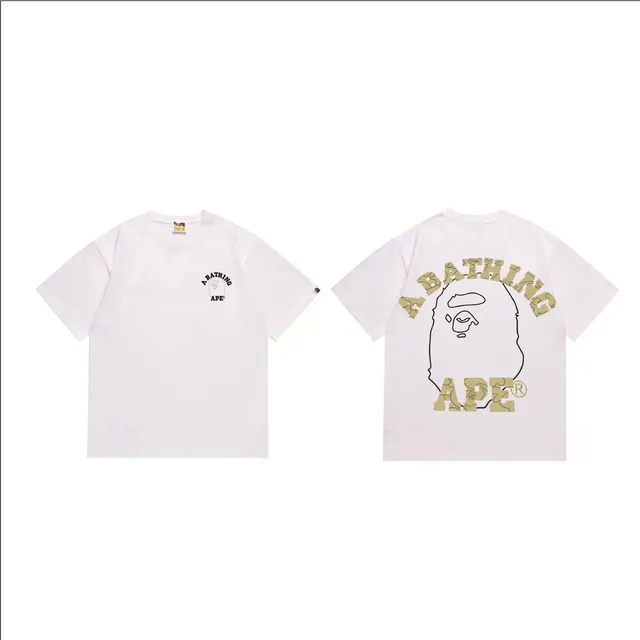 BAPE Graphic T-Shirt Camouflage Ape Head