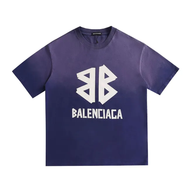 Balenciaga Logo T-Shirt BB Print