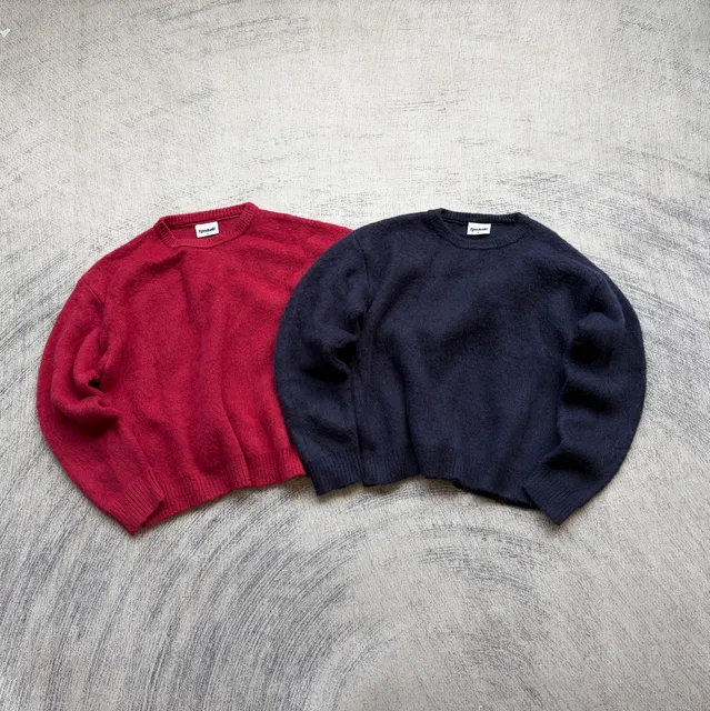 Crewneck Sweater Classic Knit