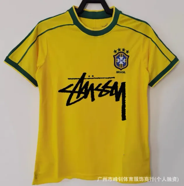 Stüssy Brazil National Team Jersey Stussy x CBF