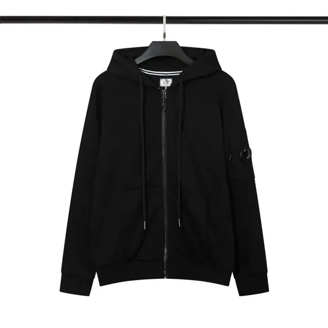 Chrome Hearts Zip-Up Hoodie Classic Logo Patch
