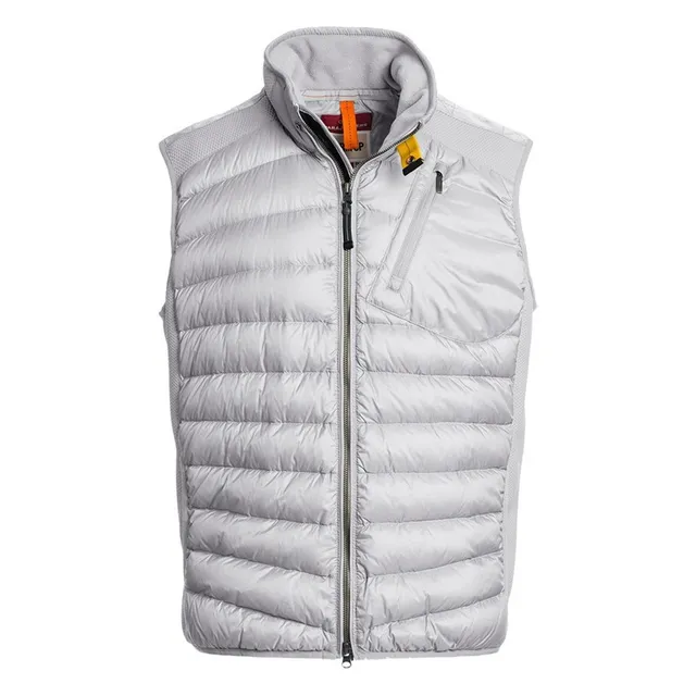 New silver grey vest