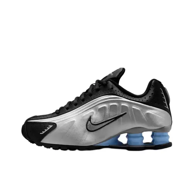 Nike Shox R4 Black/White/Blue