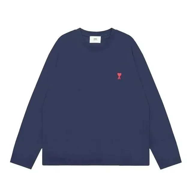 AMI Paris Long Sleeve Tee Heart Logo