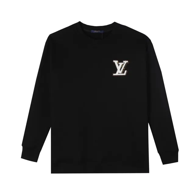 Louis Vuitton Crewneck Sweatshirt LV Logo Patch