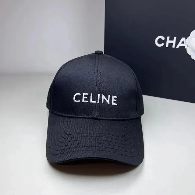 Celine Baseball Cap Embroidered Logo