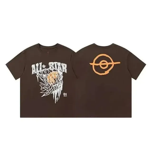 Travis Scott All-Star Tee Basketball Net Print