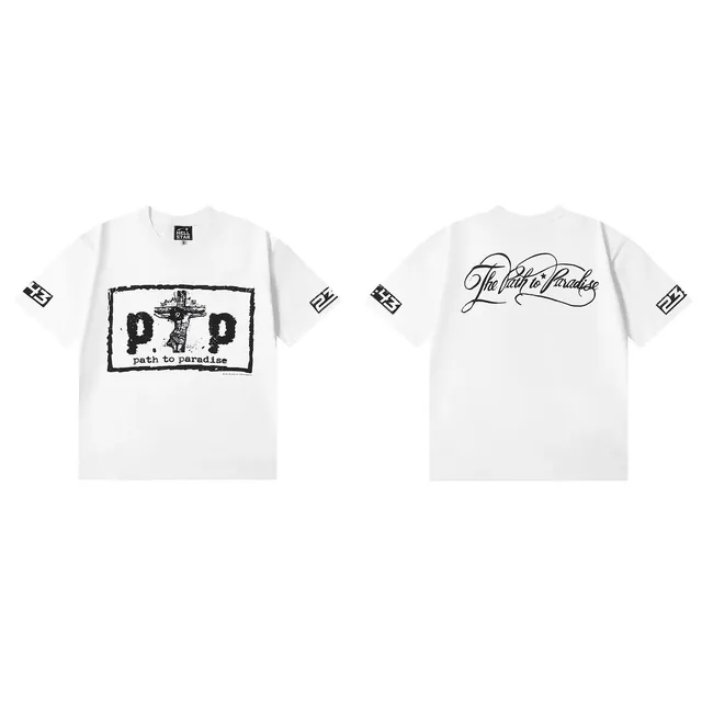 Hellstar Path to Paradise Tee Crucifix Print