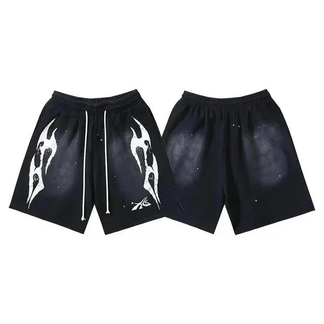 Reebok Printed Shorts Flame Graphic