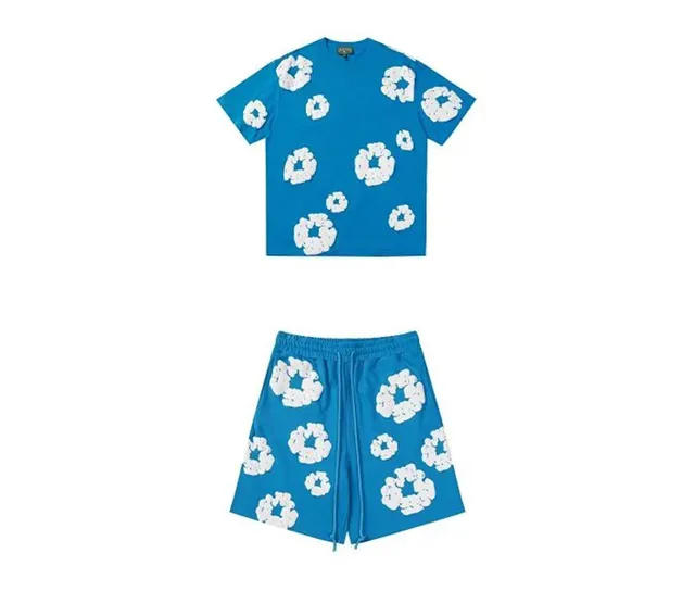 Balenciaga Flower Print Set Cloud Flower
