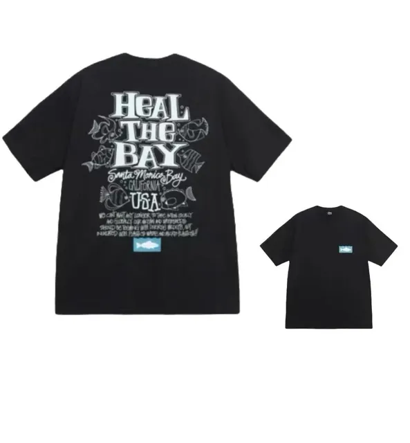 Stüssy Heal The Bay Tee Santa Monica Bay Graphic