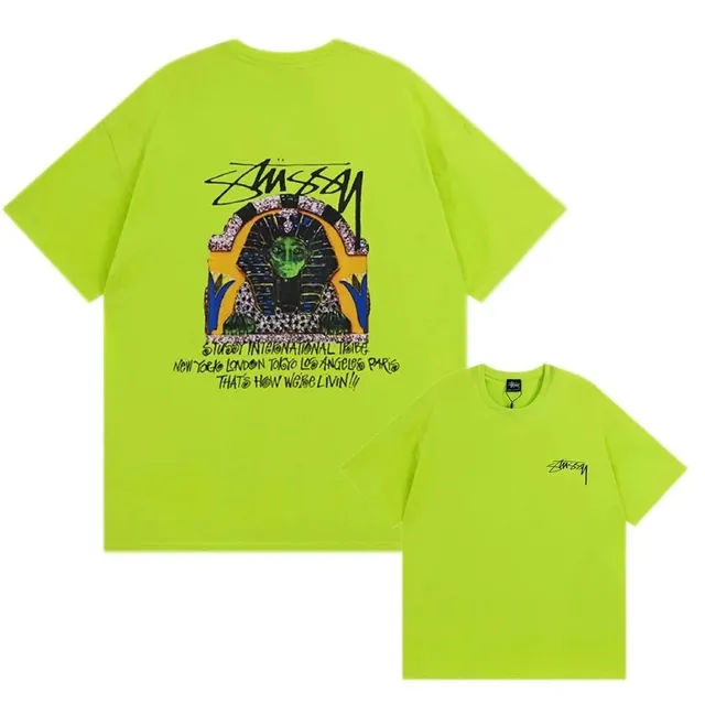 Stüssy Graphic T-Shirt Pharaoh Print