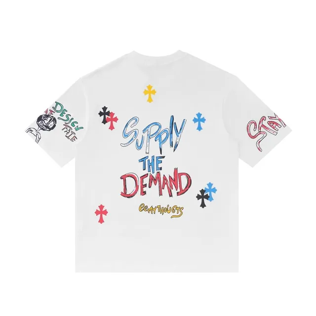 Chrome Hearts Graphic Tee Supply The Demand