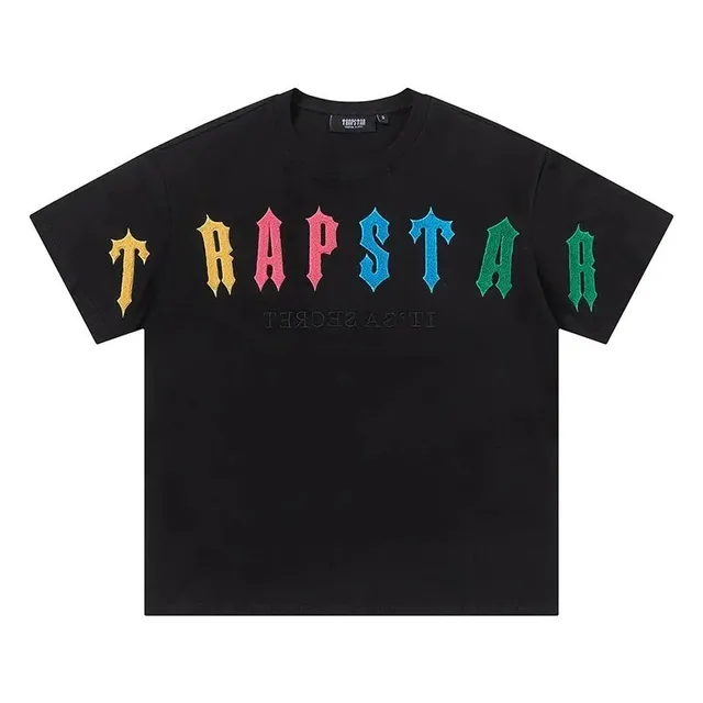 Trapstar Logo Tee Multi-Color Embroidered