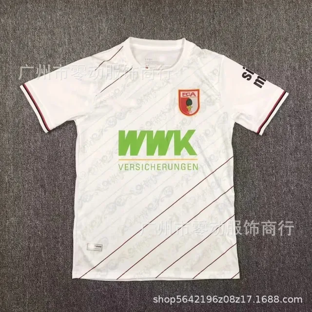 Adidas FC Augsburg Home Jersey WWK Versicherungen Sponsor