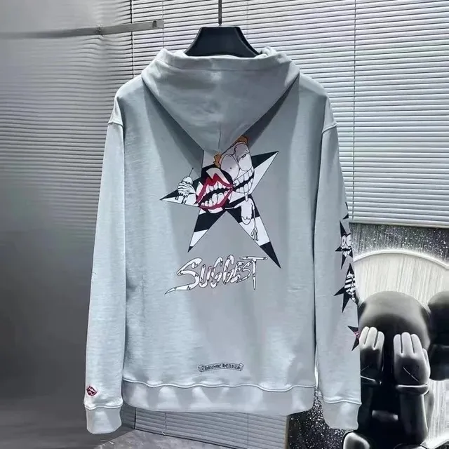 Chrome Hearts Hoodie SUGGEST Graphic Print