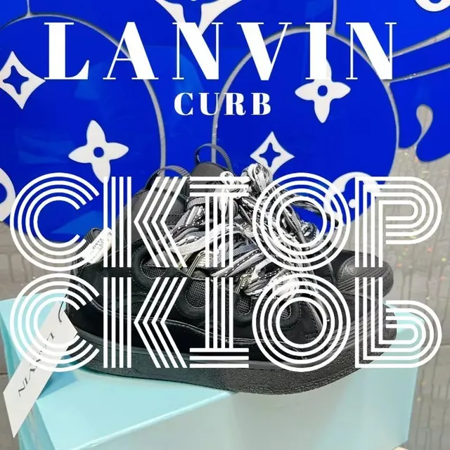 Lanvin Curb Black