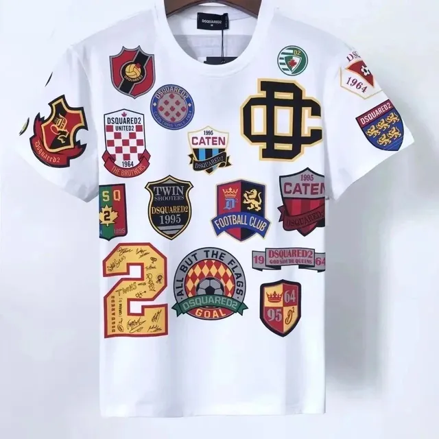 Dsquared2 Graphic Tee Multi-Patch
