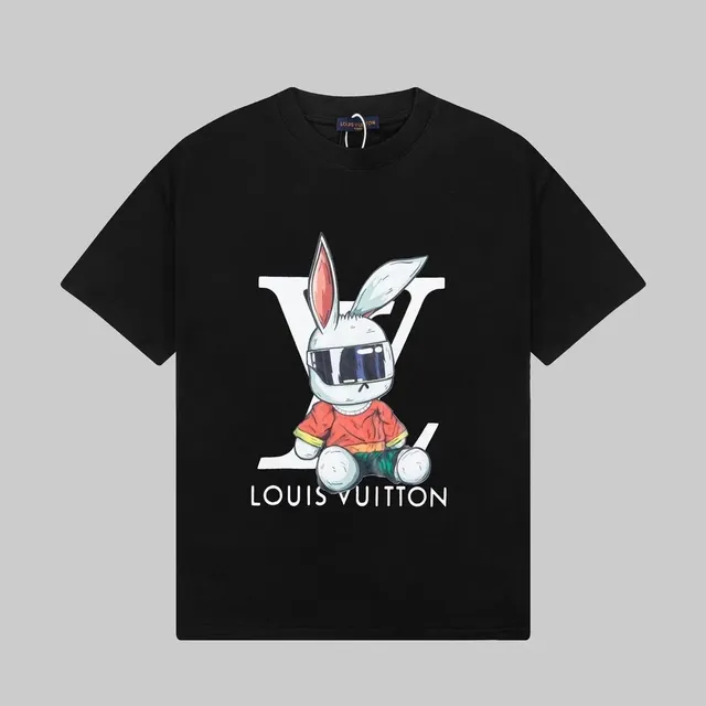 Louis Vuitton Graphic T-Shirt Rabbit Print