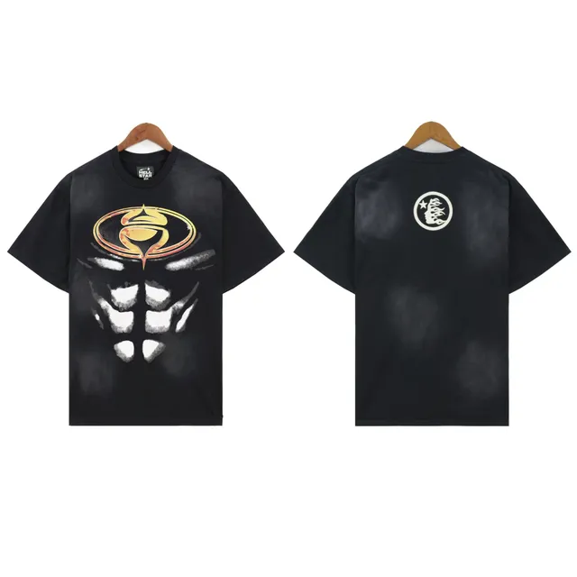 Hellstar Graphic Tee Muscle Print with Logo