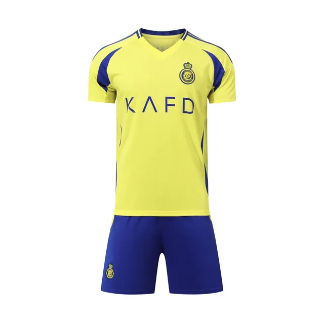 Adidas Al Nassr Home Kit 2023-24 Yellow