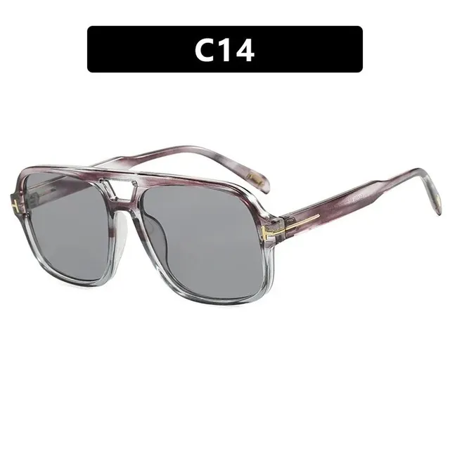 Tom Ford Aviator Sunglasses Crystal Frame