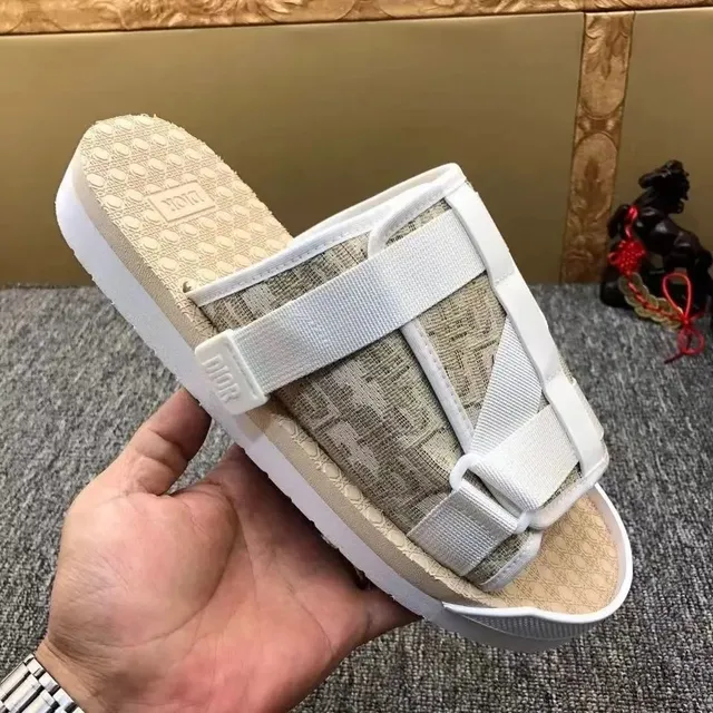 Dior B22 Slide Oblique Print