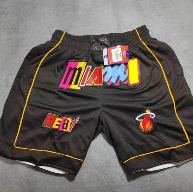 NBA Basketball Shorts Miami Heat Graphic