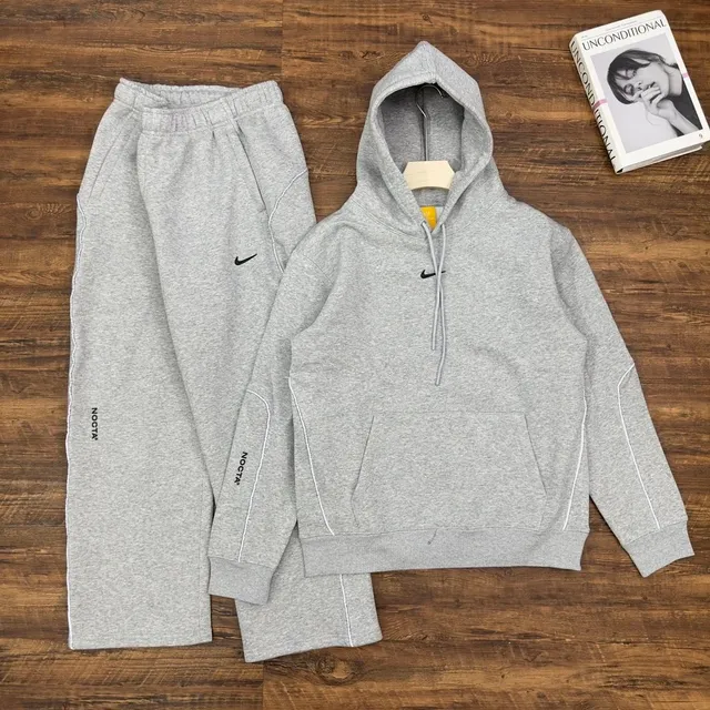 Nike NOCTA Hoodie and Joggers Set Heather Grey