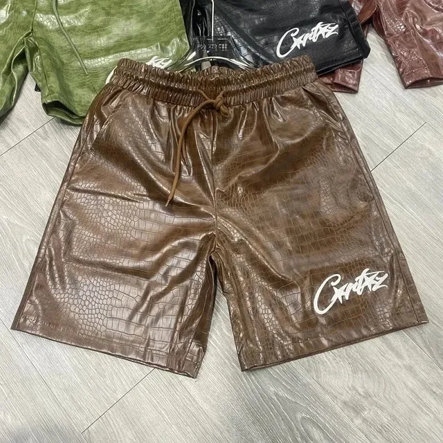Corteiz Crocodile Shorts Logo Print