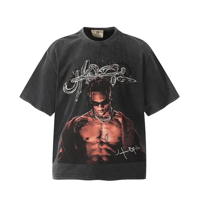 Graphic Tee Travis Scott Portrait