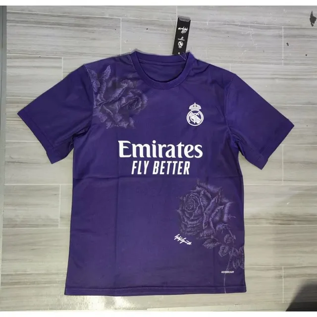 Adidas Real Madrid Training Tee Emirates Rose Print
