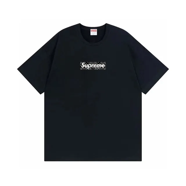 Supreme Box Logo Tee Bandana Print