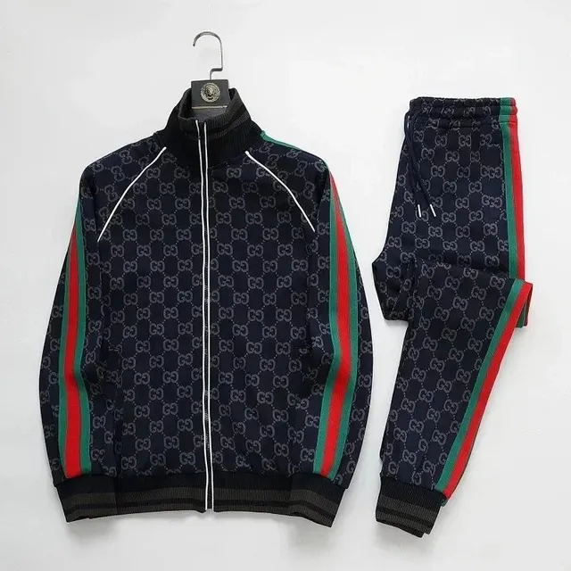 Gucci GG Monogram Track Suit Web Stripe