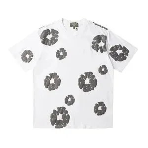 Balenciaga Recycling Logo T-Shirt Multi-Logo Print