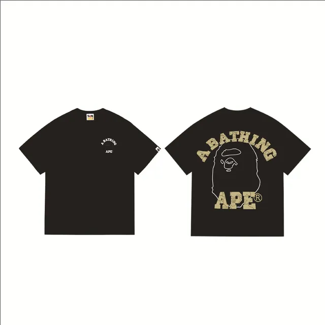 BAPE Graphic Tee Camouflage Ape Head