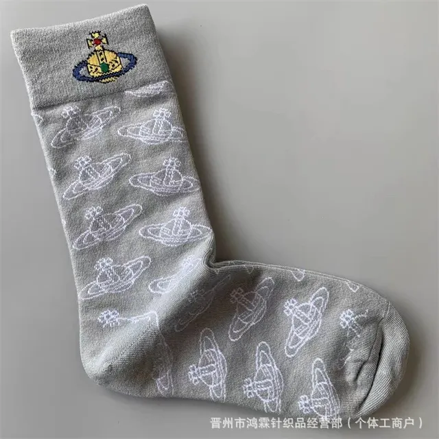 Vivienne Westwood Orb Logo Sock All-Over Orb Print