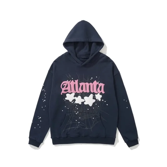 Sp5der Hooded Sweatshirt Atlanta Spiderweb