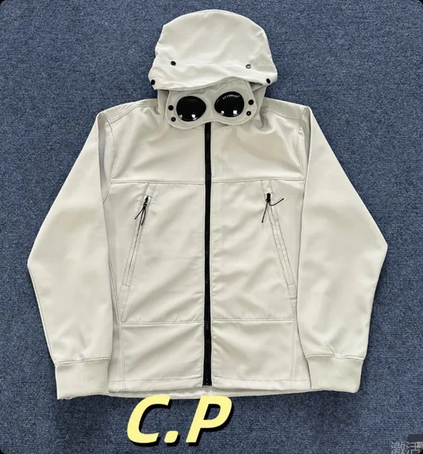 C.P. Company Goggle Jacket Off-White