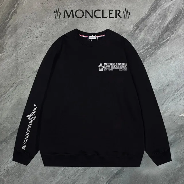 Moncler Crewneck Sweatshirt Grenoble Print