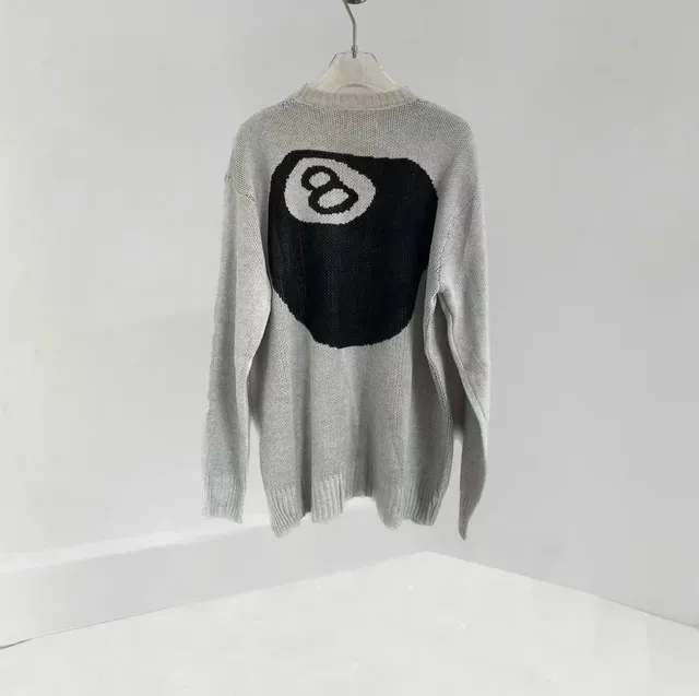 Balenciaga Knit Sweater 8-Ball Graphic