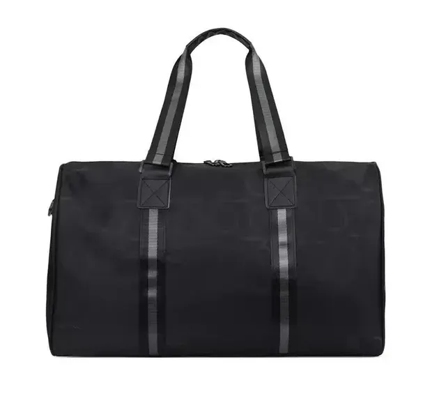 C.P. Company Goggle Duffel Bag Black with Reflective Stripes