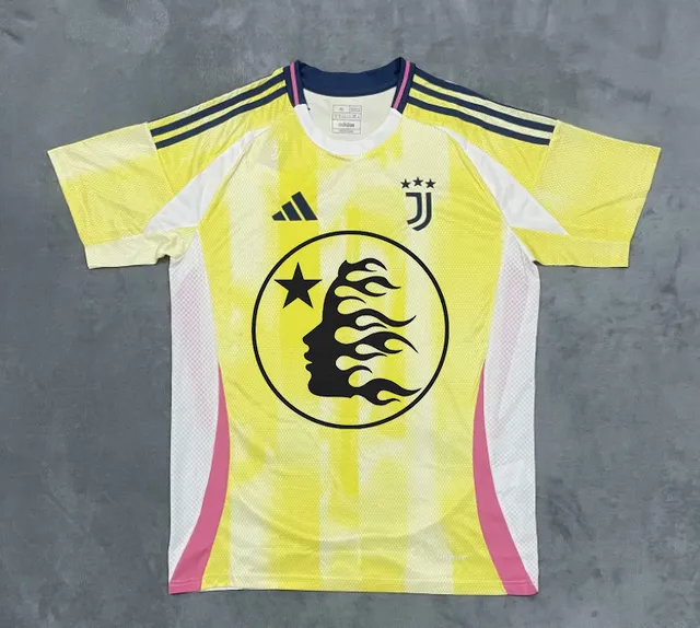 Adidas Juventus Third Jersey Flame Graphic