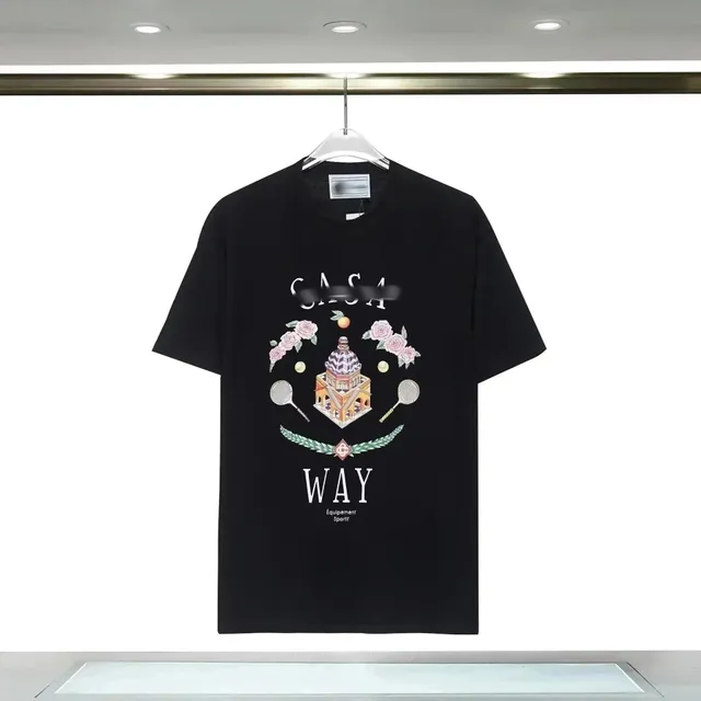 Casablanca Casa Way Tee Tennis Temple Graphic