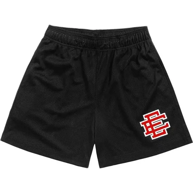 Fear of God Essentials Mesh Shorts Red Logo