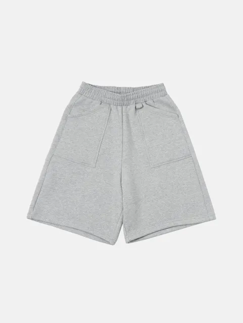 Union LA French Terry Shorts Heather Grey