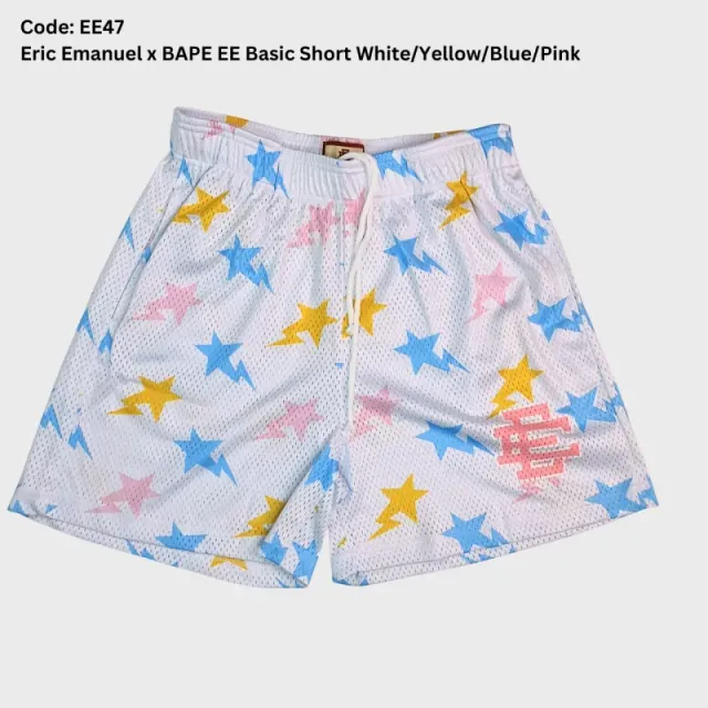 Ee47 - White/Yellow/Blue/Pink