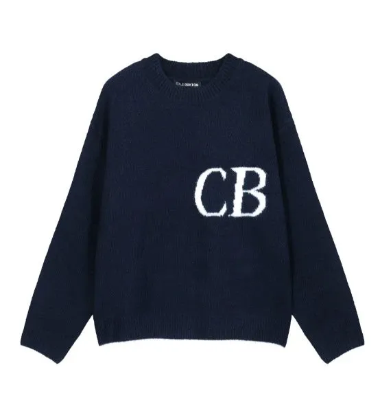 Chrome Hearts Knit Sweater CB Logo