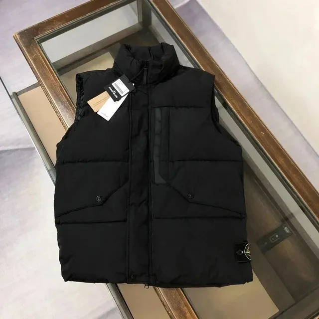 Stone Island Padded Vest Black